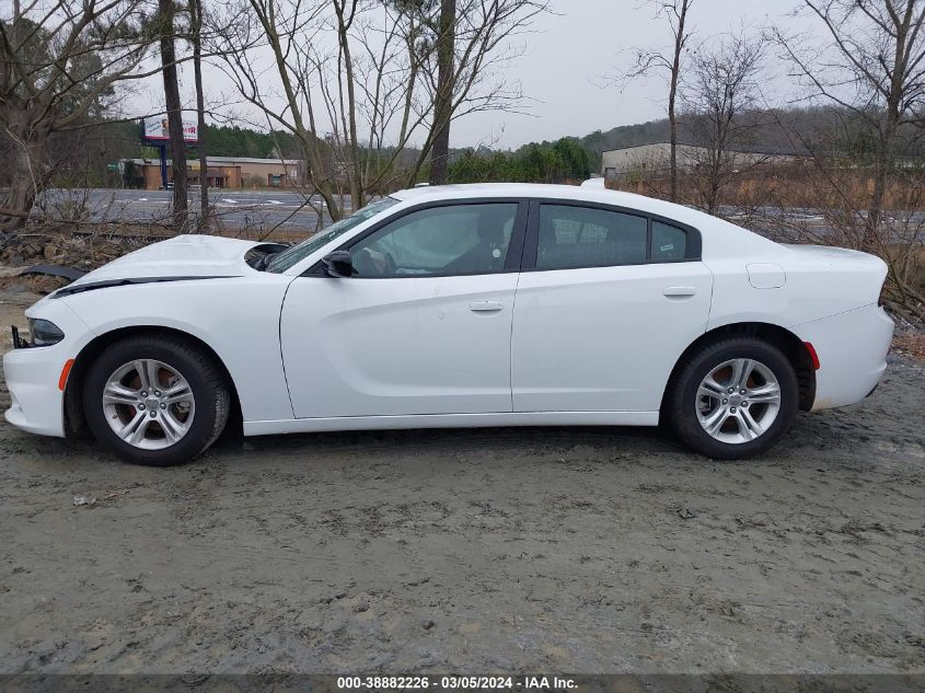 2023 Dodge Charger Sxt VIN: 2C3CDXBG8PH550500 Lot: 38882226