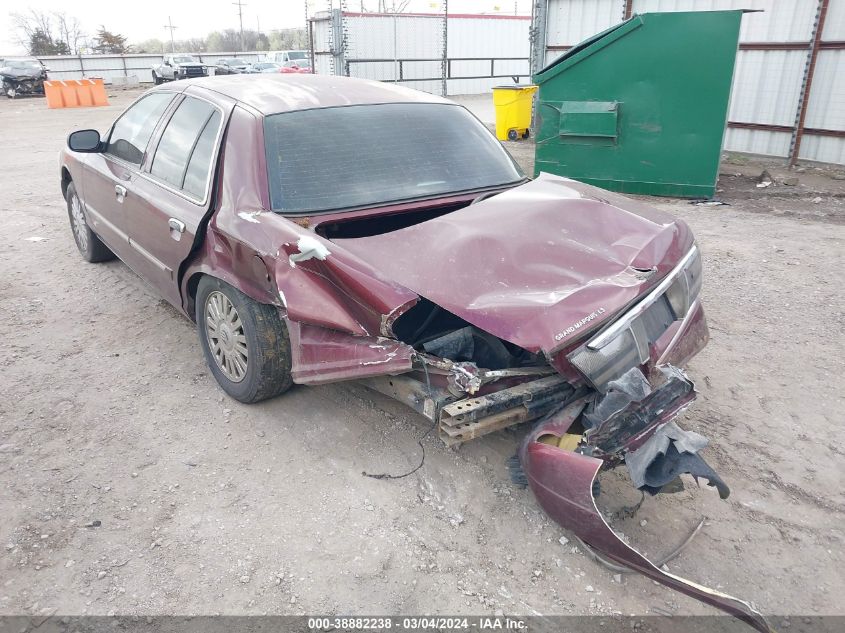 2008 Mercury Grand Marquis Ls VIN: 2MEFM75V68X620164 Lot: 38882238