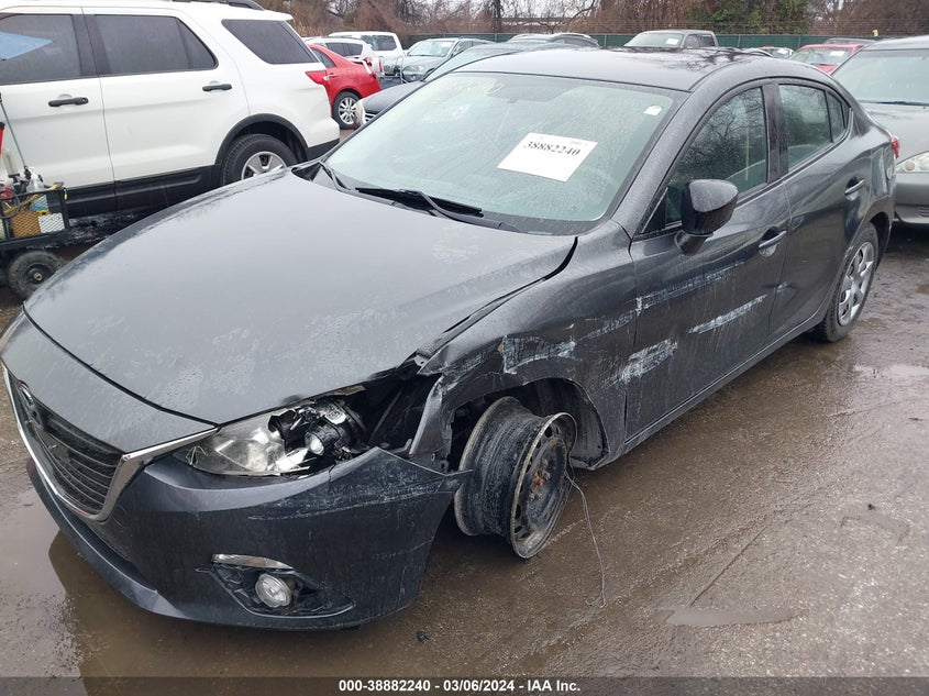 2015 MAZDA MAZDA3 I SV - JM1BM1T71F1263810