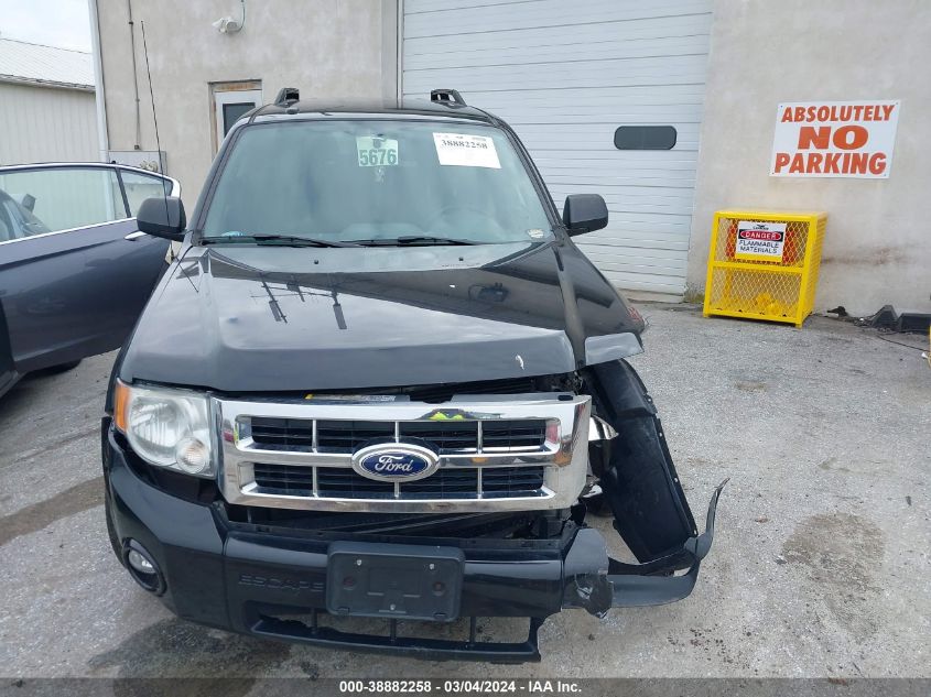 2011 Ford Escape Xlt VIN: 1FMCU9DG7BKA09116 Lot: 38882258