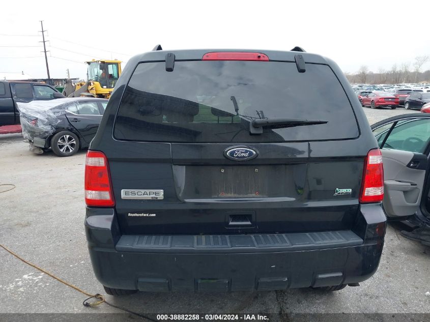 2011 Ford Escape Xlt VIN: 1FMCU9DG7BKA09116 Lot: 38882258