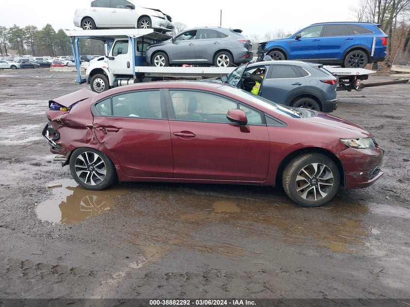 2013 HONDA CIVIC EX - 2HGFB2F82DH514772