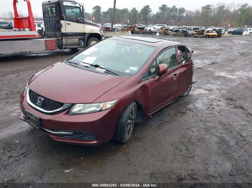2013 HONDA CIVIC EX - 2HGFB2F82DH514772