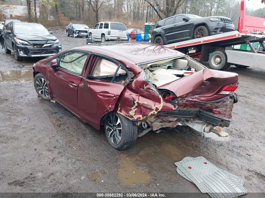 2013 HONDA CIVIC EX - 2HGFB2F82DH514772