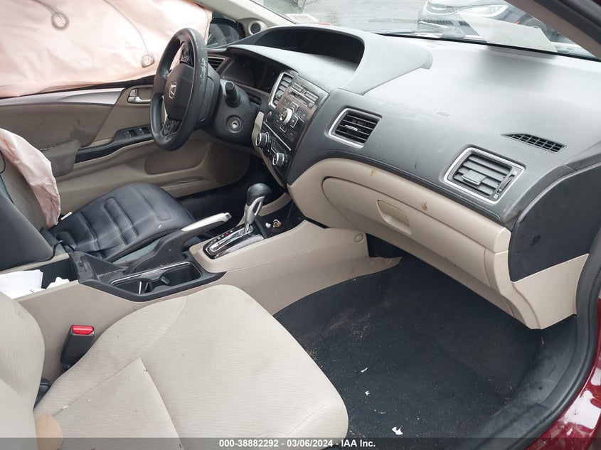 2013 HONDA CIVIC EX - 2HGFB2F82DH514772