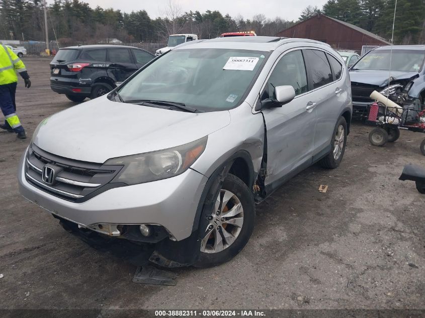 2014 Honda Cr-V Ex-L VIN: 2HKRM4H77EH635554 Lot: 38882311