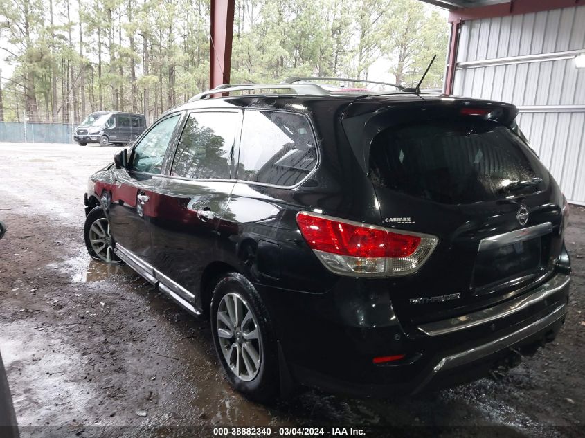 2016 Nissan Pathfinder Sl VIN: 5N1AR2MN5GC666383 Lot: 38882340