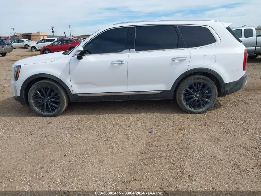 2021 Kia Telluride Sx VIN: 5XYP5DHC1MG165092 Lot: 38882415