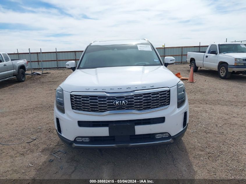 2021 Kia Telluride Sx VIN: 5XYP5DHC1MG165092 Lot: 38882415