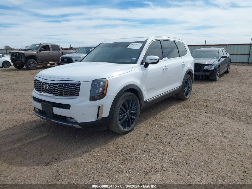 2021 Kia Telluride Sx VIN: 5XYP5DHC1MG165092 Lot: 38882415