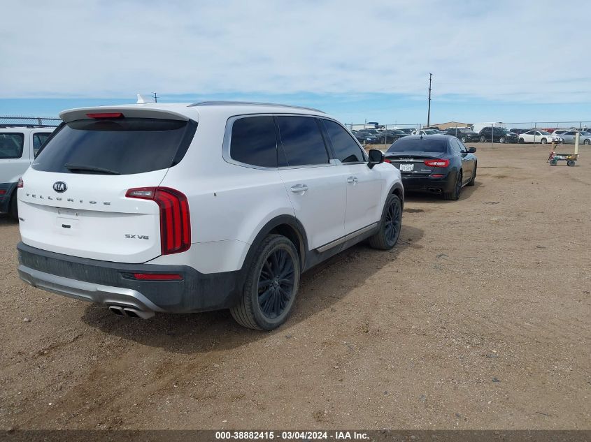 2021 Kia Telluride Sx VIN: 5XYP5DHC1MG165092 Lot: 38882415