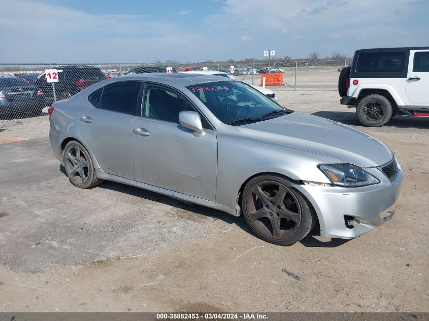 2007 Lexus Is 250 VIN: JTHBK262872027323 Lot: 38882453