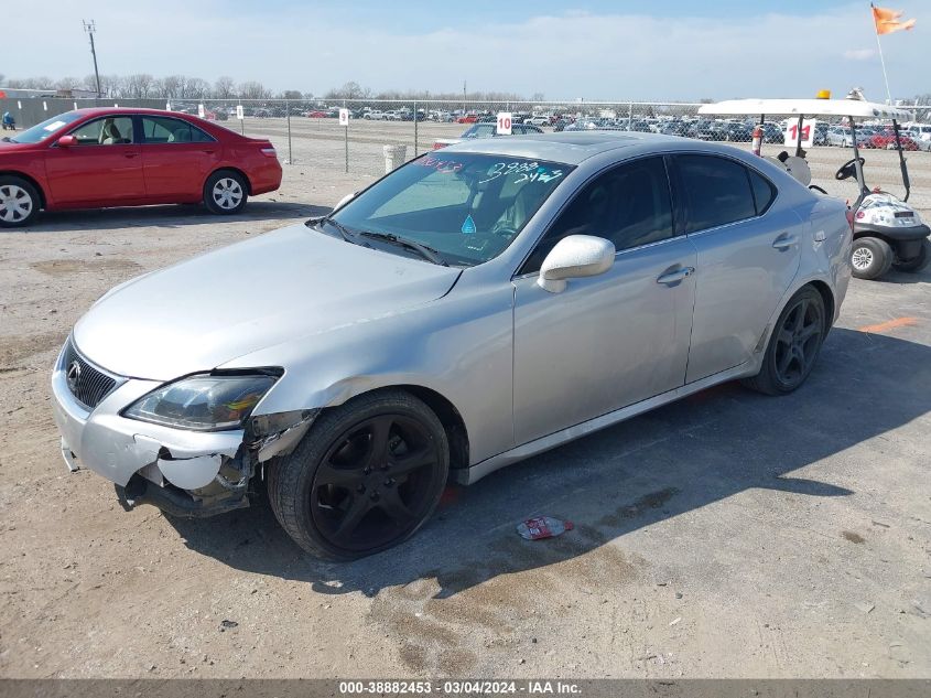 2007 Lexus Is 250 VIN: JTHBK262872027323 Lot: 38882453