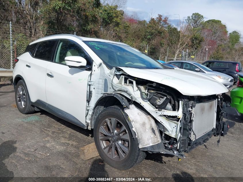 2018 Nissan Murano Sl VIN: 5N1AZ2MH2JN128701 Lot: 38882467