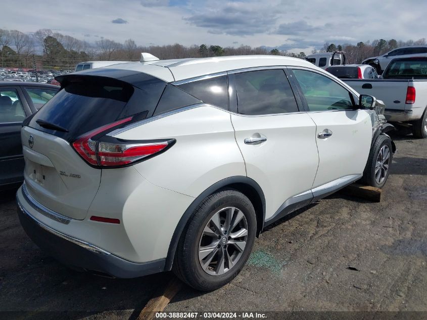 2018 Nissan Murano Sl VIN: 5N1AZ2MH2JN128701 Lot: 38882467