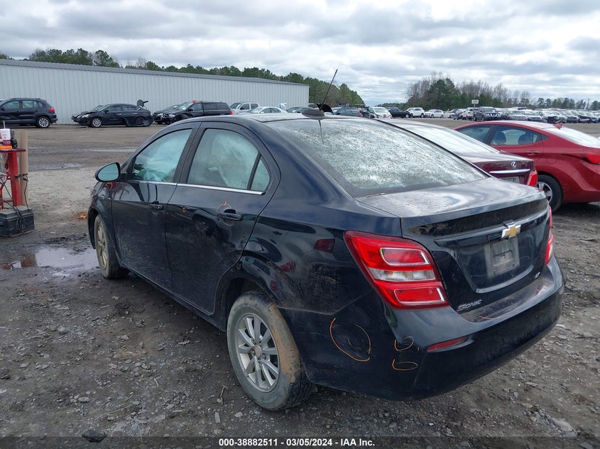 2017 CHEVROLET SONIC LT - 1G1JD5SH1H4128463