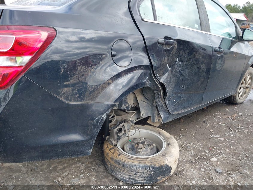 2017 CHEVROLET SONIC LT - 1G1JD5SH1H4128463