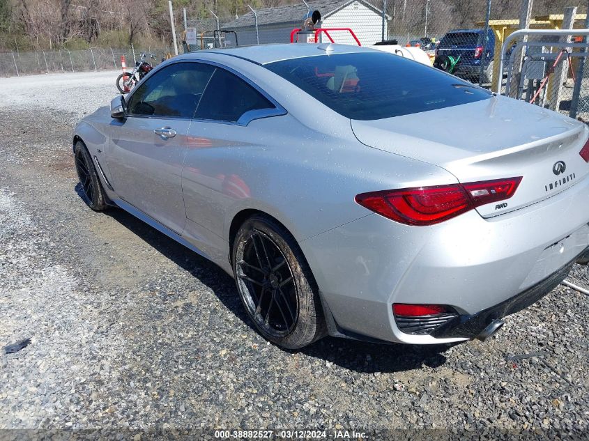 2017 Infiniti Q60 3.0T Premium VIN: JN1EV7EL2HM551282 Lot: 38882527