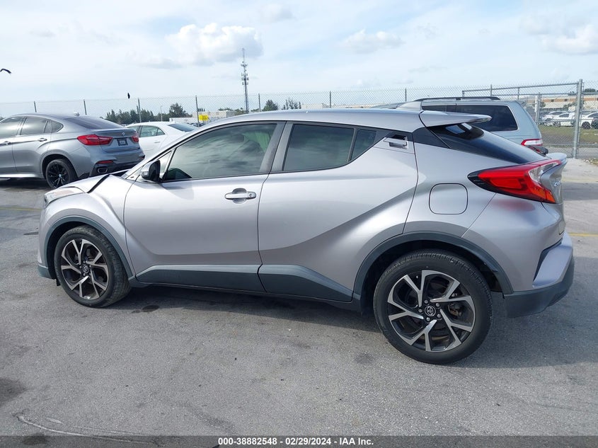 VIN JTNKHMBX2K1058073 2019 TOYOTA C-HR XLE