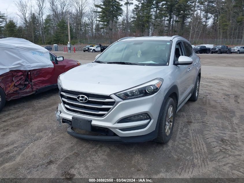 2017 Hyundai Tucson Se VIN: KM8J3CA40HU508550 Lot: 38882558