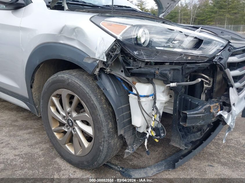 2017 Hyundai Tucson Se VIN: KM8J3CA40HU508550 Lot: 38882558