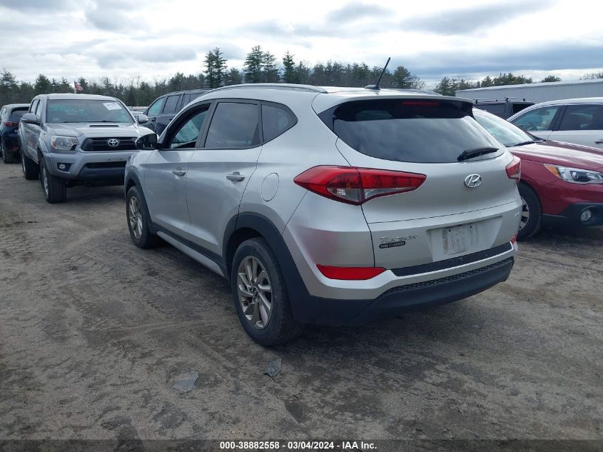 2017 Hyundai Tucson Se VIN: KM8J3CA40HU508550 Lot: 38882558