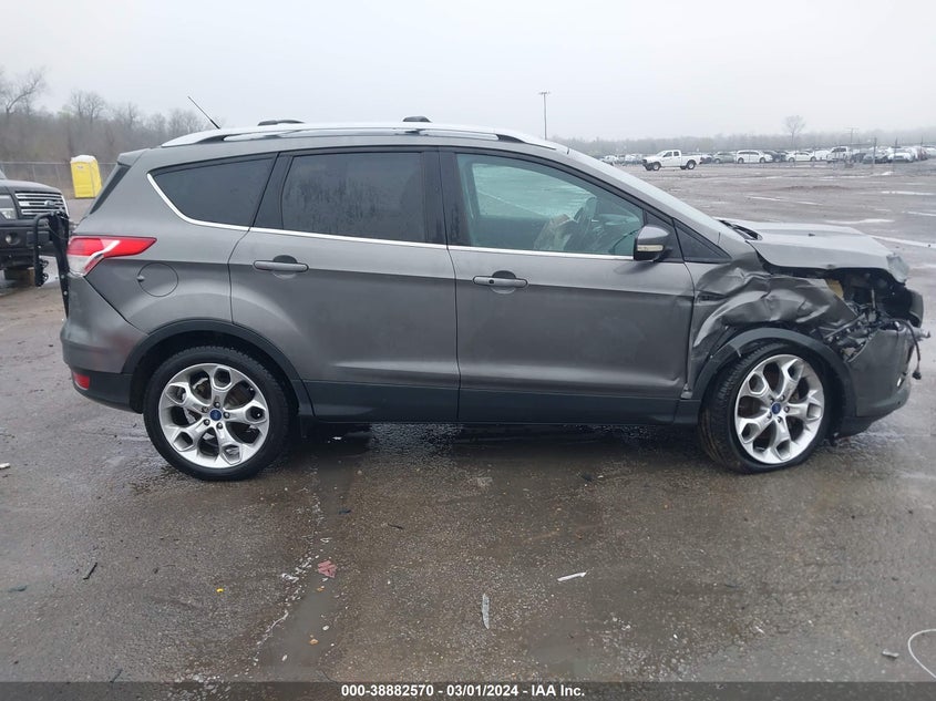 2014 Ford Escape Titanium VIN: 1FMCU0J97EUB39424 Lot: 38882570