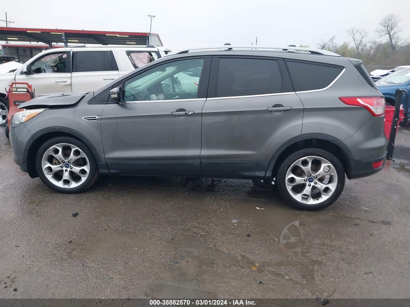 2014 Ford Escape Titanium VIN: 1FMCU0J97EUB39424 Lot: 38882570