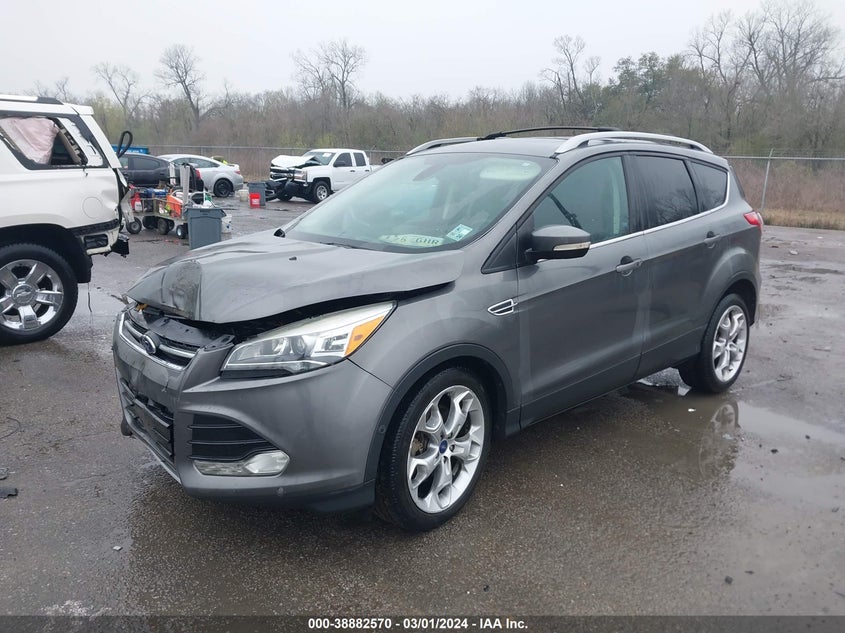2014 Ford Escape Titanium VIN: 1FMCU0J97EUB39424 Lot: 38882570