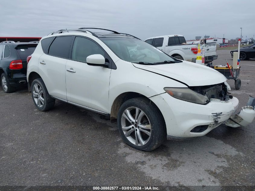 2011 Nissan Murano Le VIN: JN8AZ1MW4BW155556 Lot: 38882577