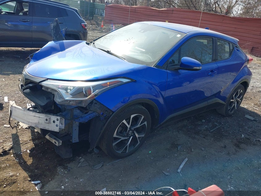2018 Toyota C-Hr Xle VIN: NMTKHMBX1JR055511 Lot: 38882746