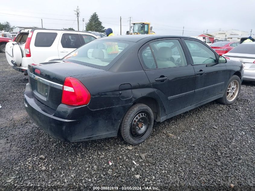 2005 Chevrolet Malibu VIN: 1G1ZS52F55F201941 Lot: 38882819