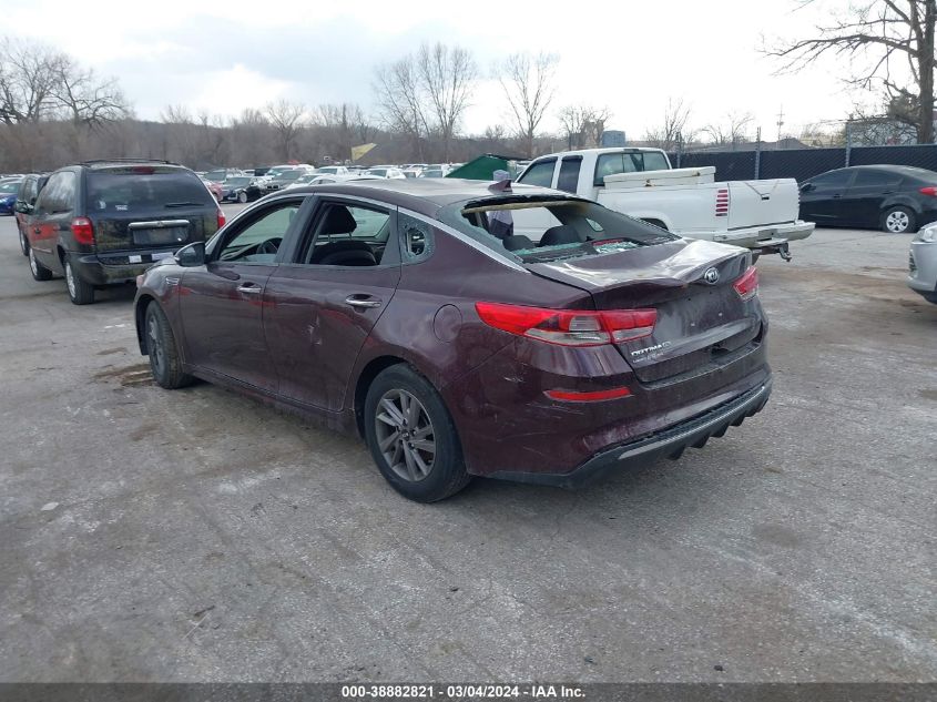 2020 Kia Optima Lx VIN: 5XXGT4L39LG449246 Lot: 38882821