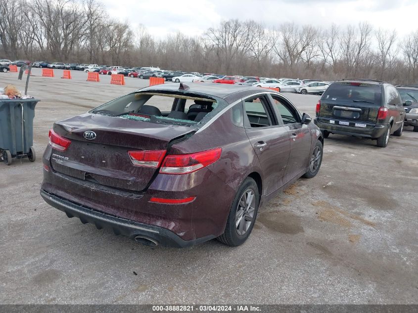 2020 Kia Optima Lx VIN: 5XXGT4L39LG449246 Lot: 38882821