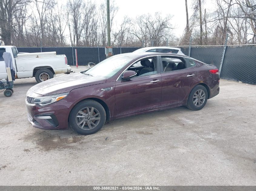 2020 Kia Optima Lx VIN: 5XXGT4L39LG449246 Lot: 38882821