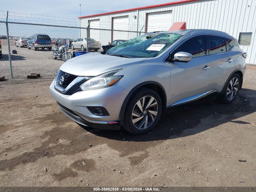 2015 NISSAN MURANO PLATINUM - 5N1AZ2MH4FN291471
