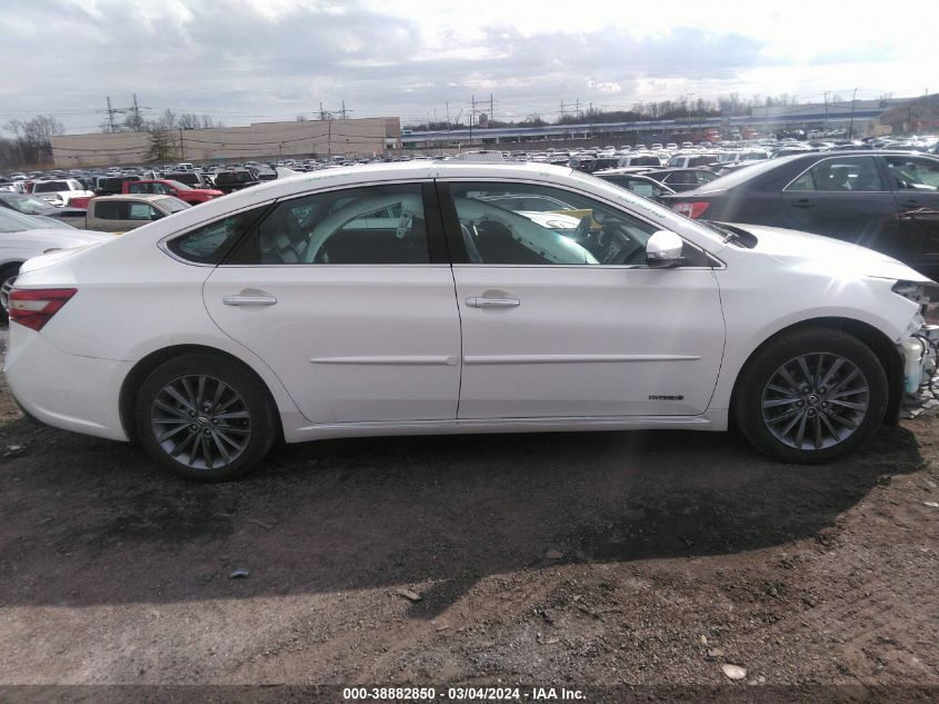 2017 Toyota Avalon Hybrid Limited VIN: 4T1BD1EB7HU058376 Lot: 38882850