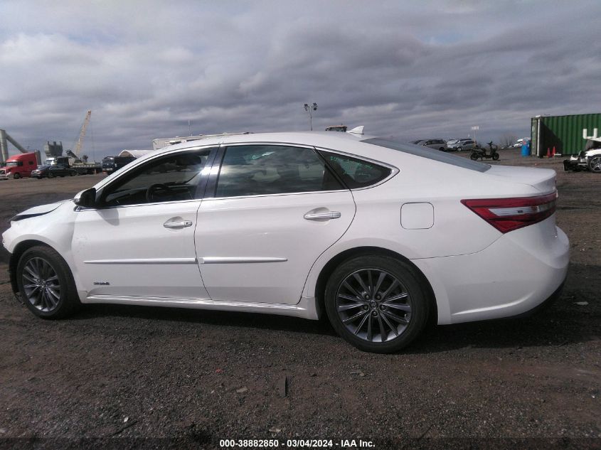 2017 Toyota Avalon Hybrid Limited VIN: 4T1BD1EB7HU058376 Lot: 38882850