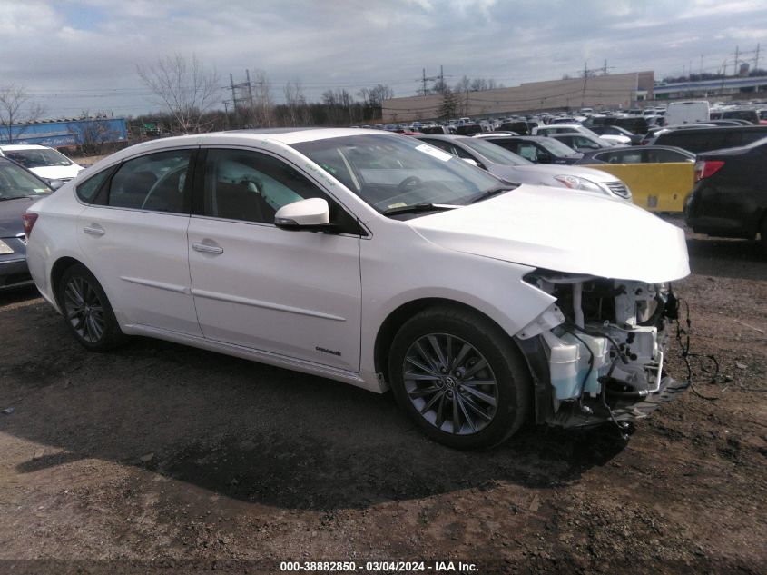 2017 Toyota Avalon Hybrid Limited VIN: 4T1BD1EB7HU058376 Lot: 38882850