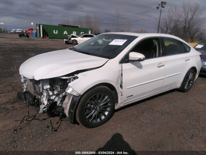 2017 Toyota Avalon Hybrid Limited VIN: 4T1BD1EB7HU058376 Lot: 38882850