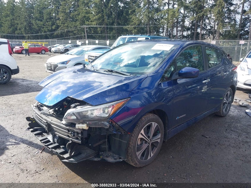2019 NISSAN LEAF SV PLUS - 1N4BZ1CP7KC319190