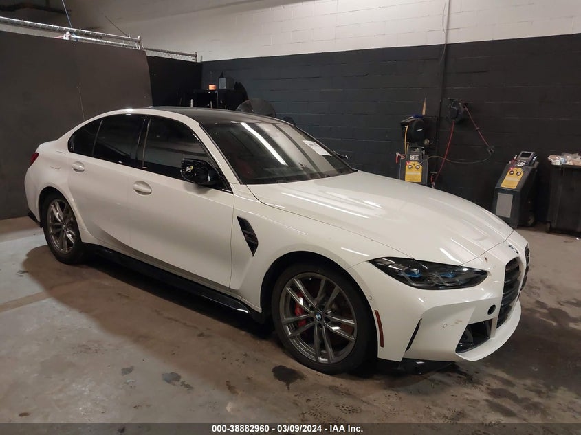 2024 BMW M3 Competition xDrive VIN: WBS43AY05RFR59058 Lot: 38882960