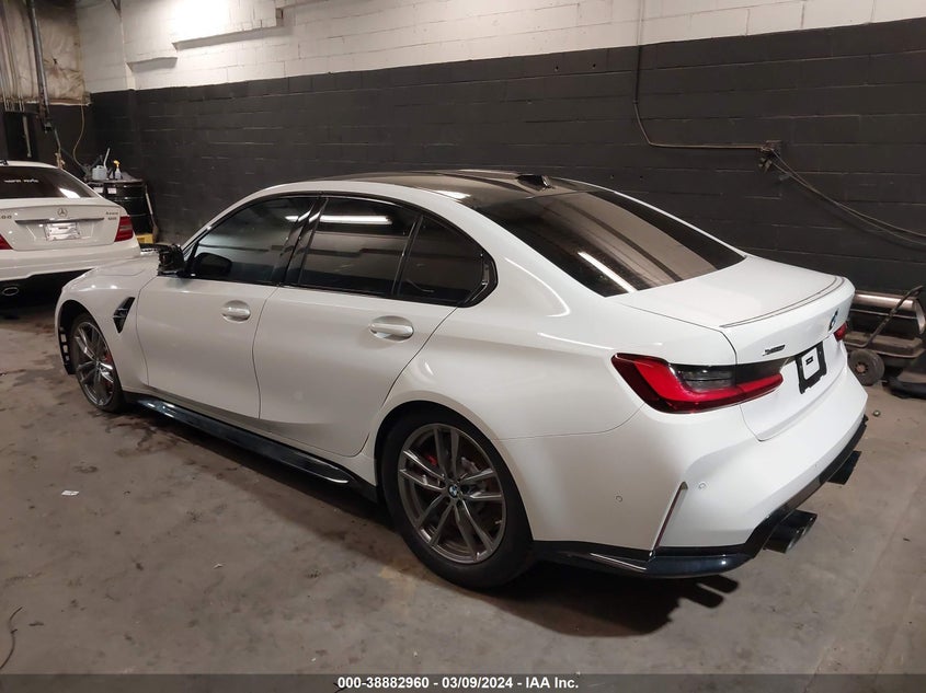 2024 BMW M3 Competition xDrive VIN: WBS43AY05RFR59058 Lot: 38882960