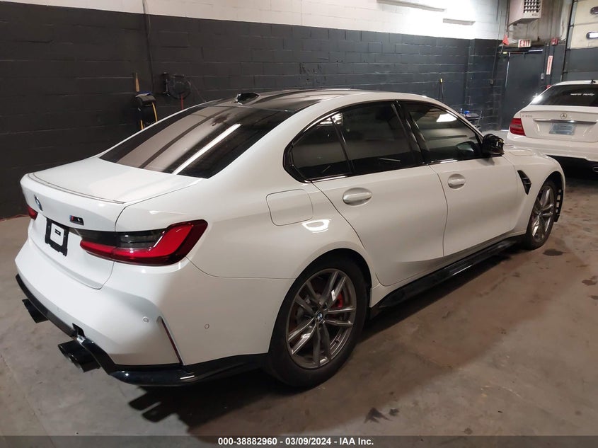 2024 BMW M3 Competition xDrive VIN: WBS43AY05RFR59058 Lot: 38882960
