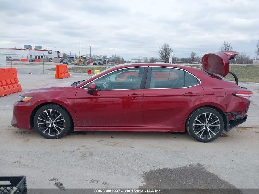 2018 Toyota Camry Se VIN: 4T1B11HK7JU618343 Lot: 38882997