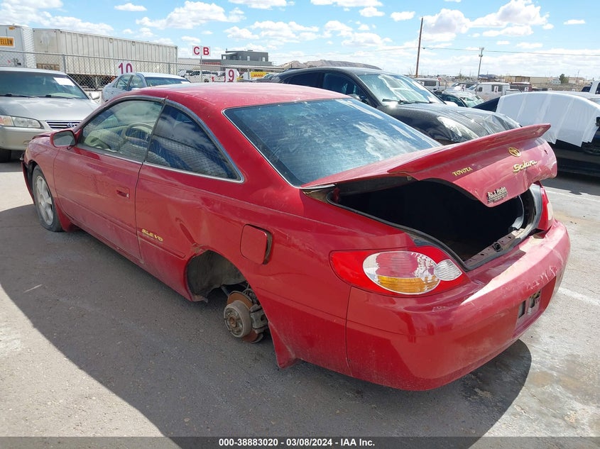 2002 Toyota Camry Solara Sle V6 VIN: 2T1CF22P62C594166 Lot: 38883020