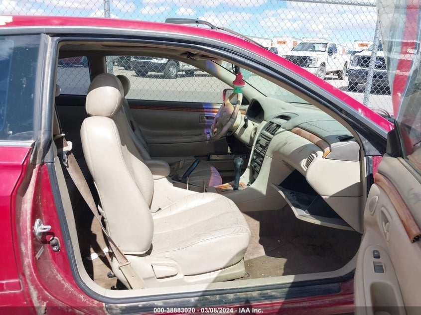 2002 Toyota Camry Solara Sle V6 VIN: 2T1CF22P62C594166 Lot: 38883020