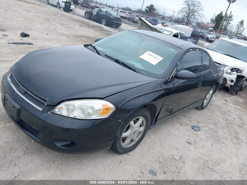 2007 Chevrolet Monte Carlo Ls VIN: 2G1WJ15K479222315 Lot: 38883034