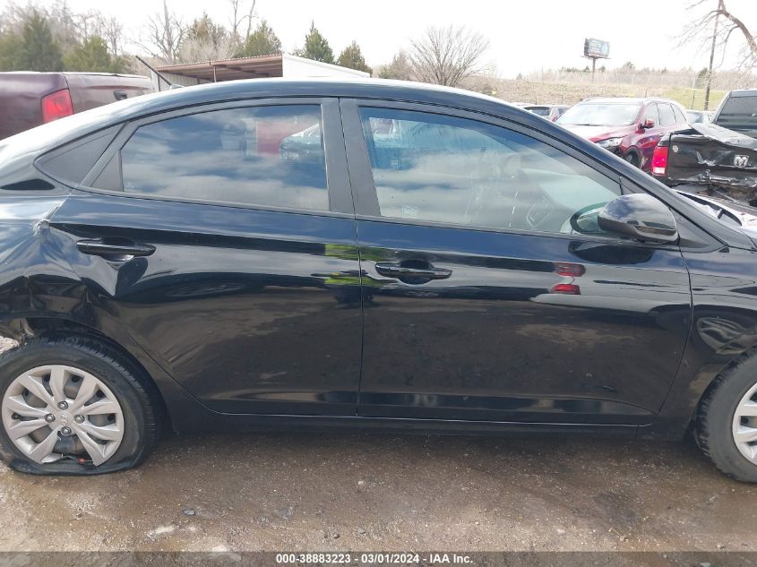 2020 Hyundai Accent Se VIN: 3KPC24A65LE123886 Lot: 38883223