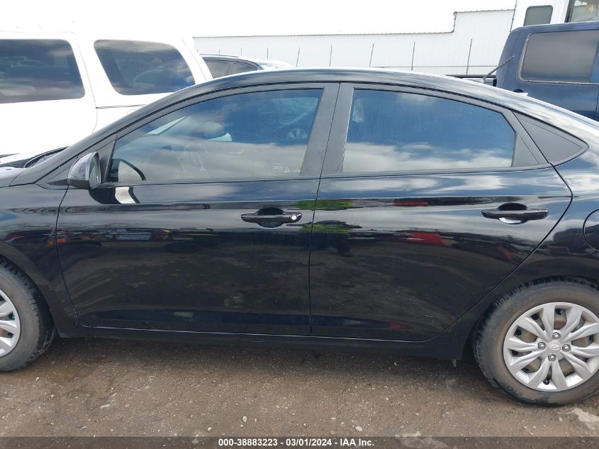 2020 Hyundai Accent Se VIN: 3KPC24A65LE123886 Lot: 38883223